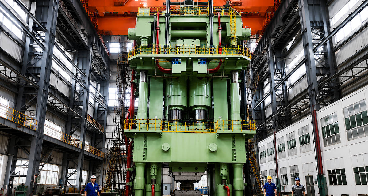 Jaka jest największa prasa hydrauliczna na świecie?
